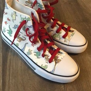 Dinosaur high tops